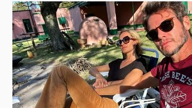 Julieta Prandi y Emanuel Ortega conviven la casona familiar del músico en Luján.&nbsp;