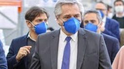 El presidente Alberto Fernández afirmó que buscarán vacunar a 300.000 personas antes de fin de año. .