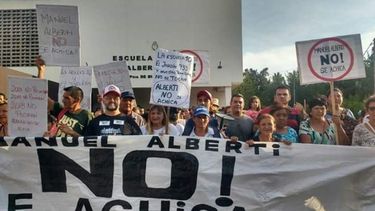 MARCHA. Los vecinos anticiparon que habrá nuevas marchas..