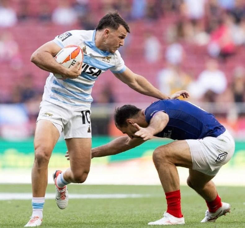 Los Pumas 7s frente a Francia con Tobías Wade como figura.