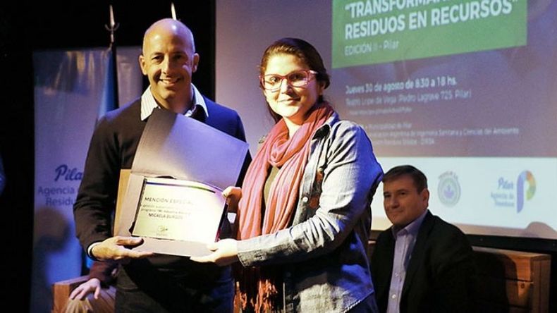 DUCOTE, EN JORNADA DE RECICLADO. Espera los fondos para fin de año. .