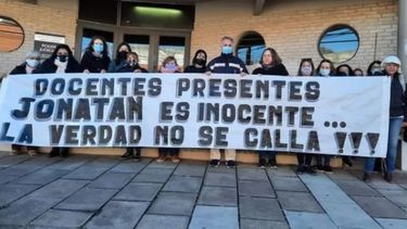Gremio y colegas pidieron la absolución del docente..