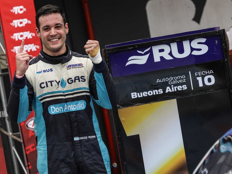 Diego Azar dará el salto al Turismo Carretera en el 2025.