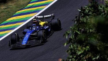 Franco Colapinto cumplió en la primera carrera de Interlagos.