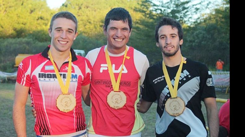Saiz, Cena y O’Donnell con la medalla de oro tras ganar la 2ª edición..