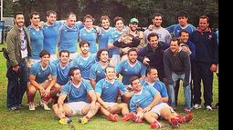 PRIMER OBJETIVO. El plantel de San Patricio que entró en la historia para jugar Reubicación I..