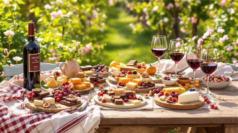 Chocolate, queso y vino tinto para una vida más larga.(veintitantos.com).