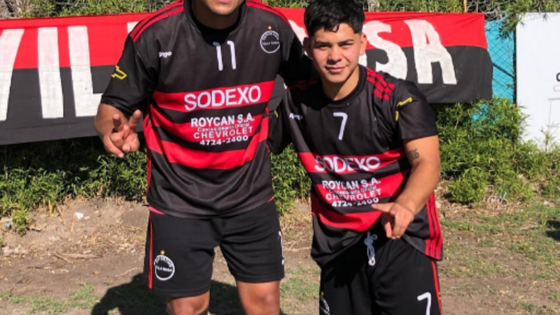 GOLEADORES. González y Cattáneo, los artilleros de Villa Rosa..