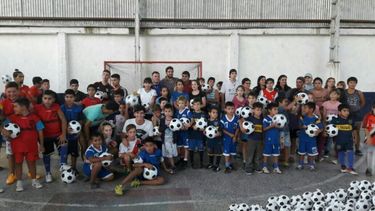 Promoviendo el deporte en Villa Astolfi