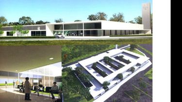 Imágenes de cómo quedaría el nuevo hospital, la obra empezaría el año que viene y finalizaría en 2016..