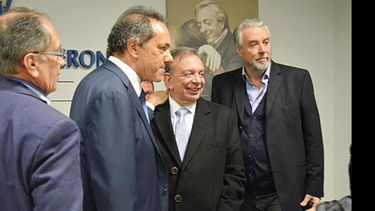 Scioli con Zúccaro..