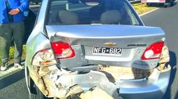 Choque en cadena en la Panamericana