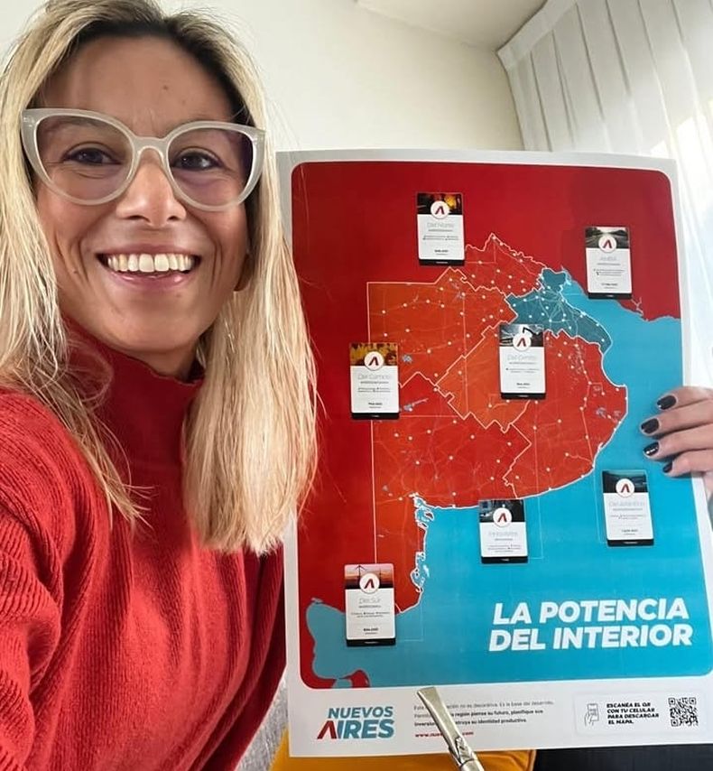 PRIMERA. Adriana encabeza la lista, seguida por tres dirigentes de la UCR.