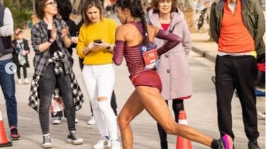 “El maratón no perdona nada”, definió Ocampo sobre su actuación..
