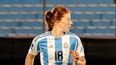 Annika Paz tuvo pocas chances en la derrota de Argentina frente a Corea del Sur.