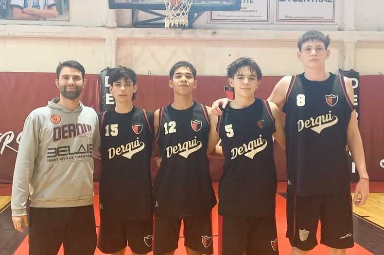 CAMPEONES. Los varones Sub 16 del Básquet 3x3 están en el Interregional.
