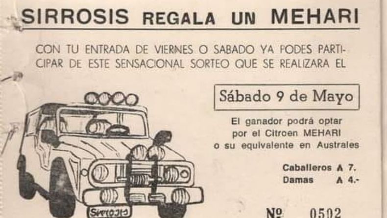 El sorteo del Mehari (foto Erica Schneider)..