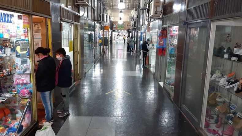 La galería de la terminal..