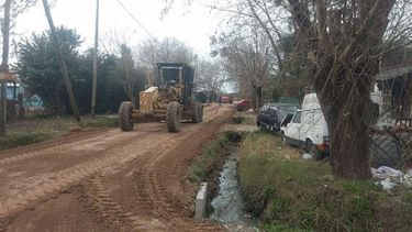 MÁQUINAS. Los trabajos se concentran en el estado de las calles..
