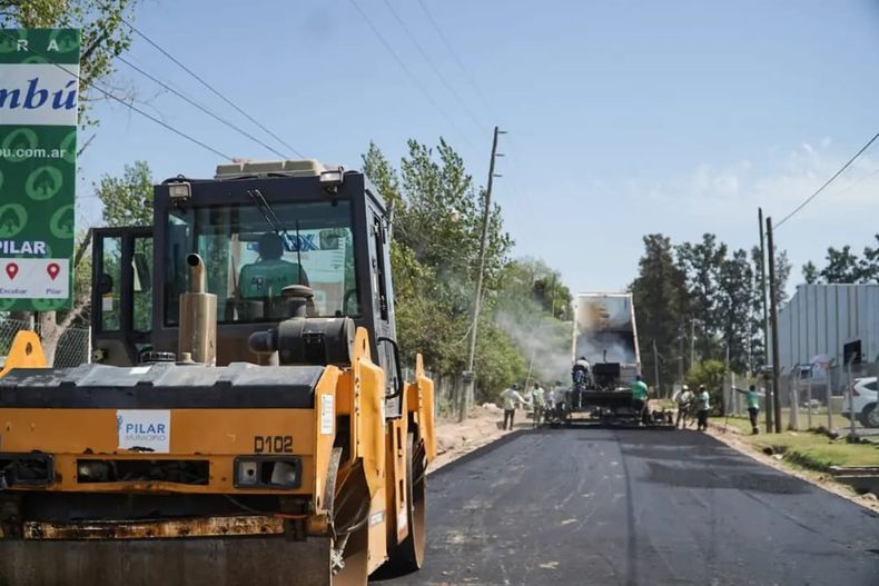 EN OBRA. En el Municipio estiman que los trabajos estarán terminados en unos 5 días.