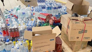 DONACIONES. Hay varios puntos de Pilar para hacer llegar el aporte..