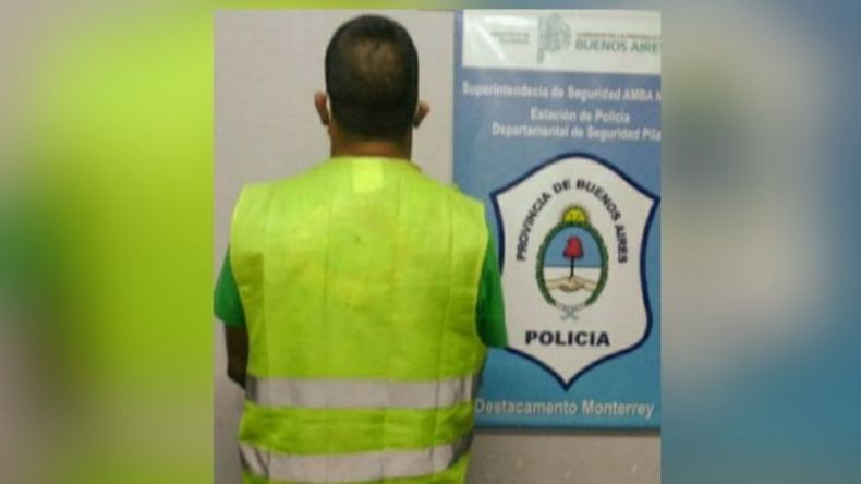 El agresor fue detenido en su casa del barrio Monterrey. .