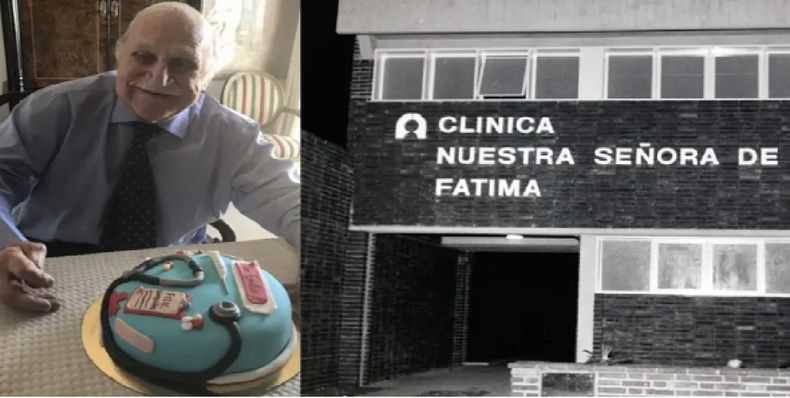A los 100 años falleció el médico Emilio La Greca, fundador de la Clínica Fátima.