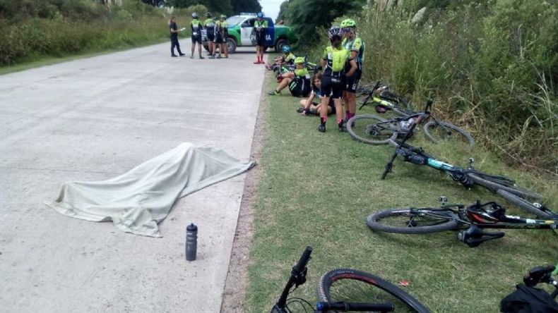 lugar del hecho. El accidente ocurrió en la calle Frondizi..