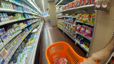 El consumo de alimentos registró una importante suba en la primera semana del año.