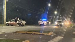 El accidente se produjo en la intersección de Ricchieri y Ruta 8. El accidente se produjo en la intersección de Ricchieri y Ruta 8.