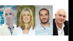 Carlos Kambourian (Salud), María José Cozzani (Participación Ciudadana), Carlos Frutos (Transporte, Tránsito y Logística), y Javier Corcuera (Medio Ambiente)..
