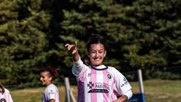 FESTEJO. Florencia Llacomotti viene de convertir ante Riestra. FESTEJO. Florencia Llacomotti viene de convertir ante Riestra.