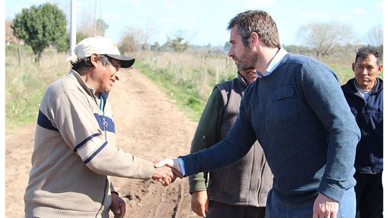 CAMPAÑA. Achával salió a buscar una nueva fuente de adhesiones..