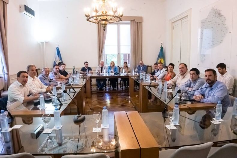 EN LA PLATA. Achával participó de al menos dos reuniones esta semana.