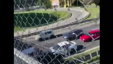 El accidente se produjo en el kilómetro 50 de la Panamericana, mano a CABA.