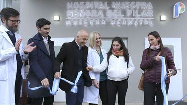 Ducoté inauguró su obra clave en busca de la reelección