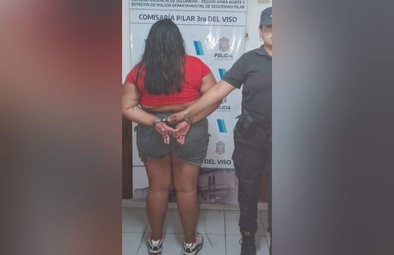 VIOLENTO ATAQUE. La mujer, de 25 años, quedó detenida. &nbsp;