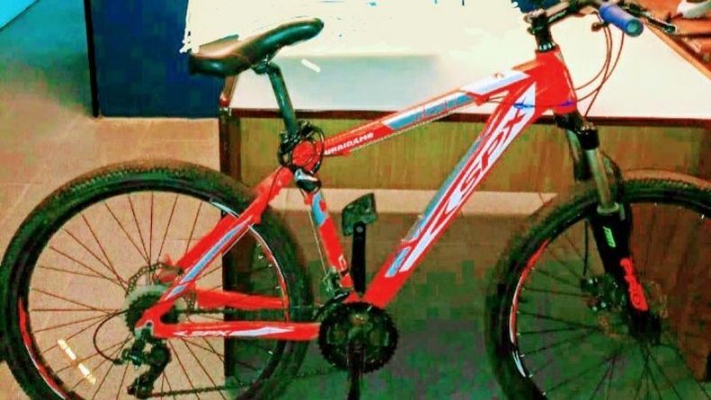La bicicleta robada está valuada en 70 mil pesos. Foto @juancaimpacto..