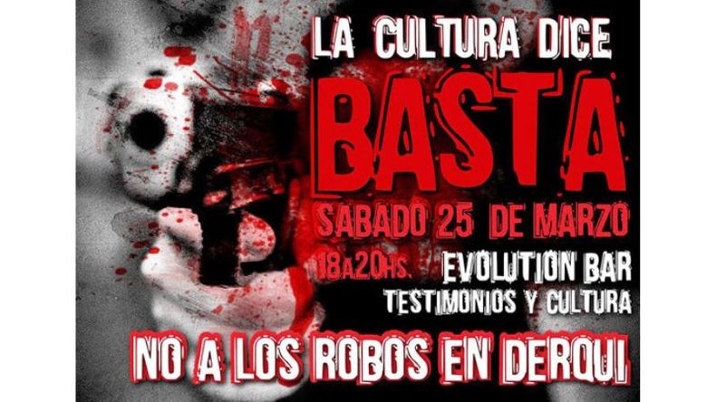 CONVOCATORIA. El afiche con el que se invita a los vecinos..