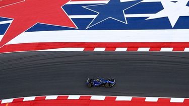 Franco Colapinto girando en el trazado de Austin, Texas.&nbsp;
