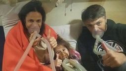 María Fernanda Callejón y su familia, intoxicados con monóxido: se salvaron de milagro