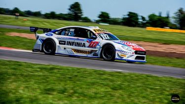 VELOZ. El Ford Focus de Rossi hizo la pole en San Jorge.