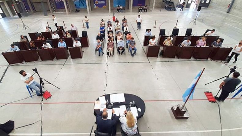 MAYORÍA. El Concejo aprobó las tasas en la última sesión antes de la asunción de los nuevos ediles..