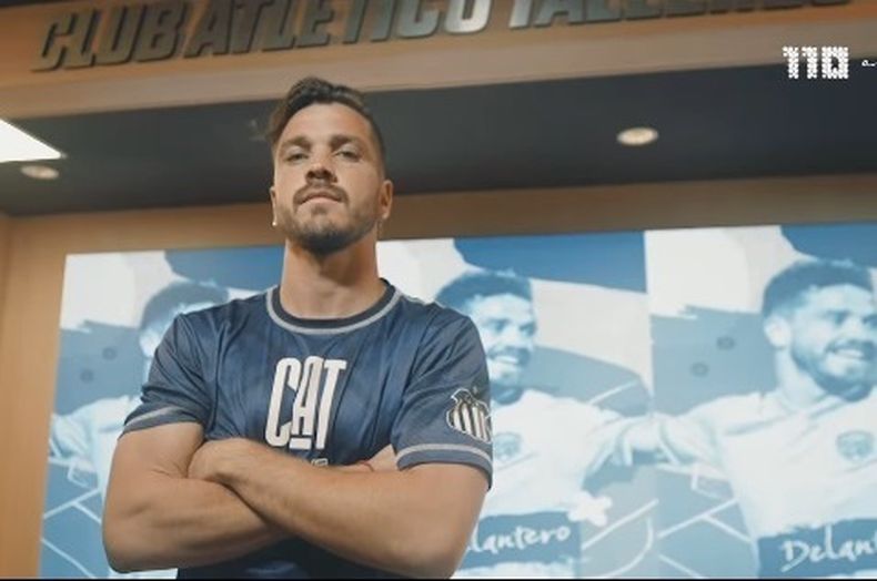 REFUERZO. Tomás Molina se incorporó a Central Córdoba para jugar la Copa de la Liga Profesional.