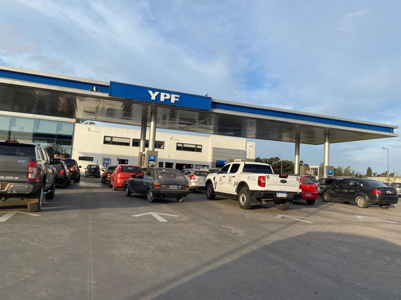 La nafta volvió a aumentar el día de hoy.