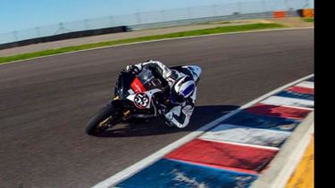 AL RAS. Fasci aceleró en Termas, escenario del MotoGP..