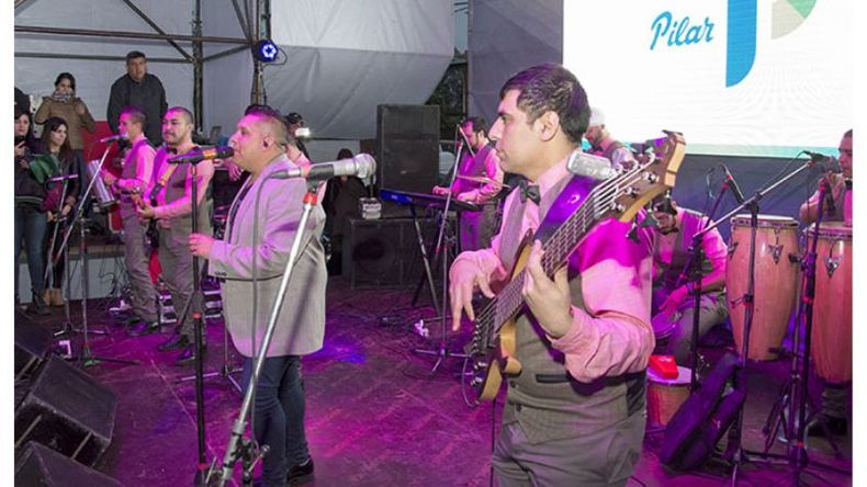 MÚSICA. Onda Sabanera cerró los festejos. .