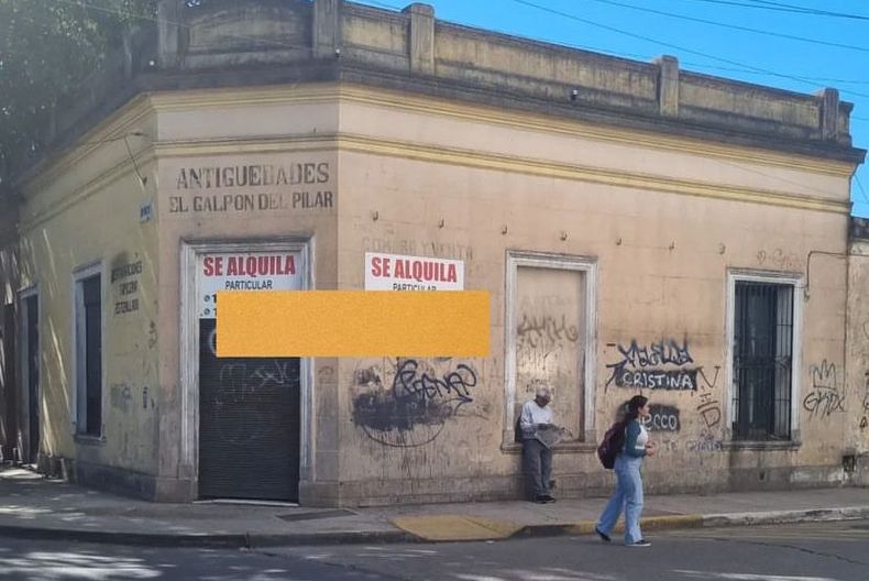 La antigua propiedad antes de ser restaurada.&nbsp;
