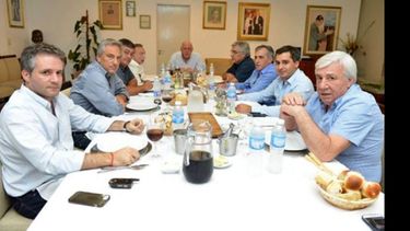 CUMBRE. Los intendentes massistas volvieron a reunirse el miércoles..