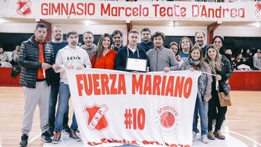 El intendente se sumó al apoyo manifestado por el Club a Mariano Rabazano.&nbsp;